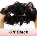 JJstar Curly Wavy Hair Scrunchies - Synthetic Chignon for Women & Girls (Off Black) - Buy Online on GoSupps.com