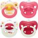 NUK Signature Day & Night Baby Dummy 18-36 Months Soothes 95% of Babies 4 Count & Star Baby Dummy | 18-36 Months | Day & Night Soothers | 2 Count Pink 18-36m 2023 4 Pack + 2 Count - Buy Online on GoSupps.com