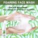 Trendyfave Aloe Vera Gel Foaming Cleanser Face Wash Natural Acne Face Wash Built-In Silicone Cleaning Brush For Acne Prone & Oily Skin Exfoliating Face Wash - Soothe Purify Facial Skin Care - Buy Online on GoSupps.com