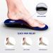 Pure Stride Bold Orthotics - Full Length Support for Metatarsals High Arches Flat Feet - Pain Relief for Plantar Fasciitis - Men s 5-5.5/Women s 7-7.5 - Buy Online on GoSupps.com