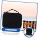 Coheali Storage Box for Essential Oils & Nail Polish - Travel Carrier Bag 21.5x17cm Blue - Buy Online on GoSupps.com