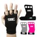 Sonoma Strength Co. 3 Hole Leather Hand Grips for Weight Lifting, WOD | Pull Up Grips for Men and Women | Hand Guard from Rips and Blisters | Bodybuilding Hand Grips Black Small