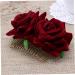 FRCOLOR Red Rose Garland Floral Hair Accessories Bridal Hair Pieces Floral Hair Comb Rose Hair Accessories Rose Flower Comb Fork Comb Wreath Wedding Headgear Flower Hair Accessories medium As Shown - Buy Online on GoSupps.com
