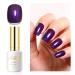 Imtiti Pearl Gel Nail Polish Dark Purple Pearl Iridescent Glitter Gel Polish Soak Off LED UV Diamond Shimmer Sparkle Nail Gel Polish Fall Winter Manicure Gel Nail Polish Kit 15ML
