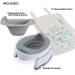 Kalencom Potette Plus Premium Value Bundle (White/Grey) - Buy Online on GoSupps.com
