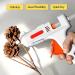 SHJADE 90 Count Mini Clear Hot Glue Gun Sticks - 4 x 0.27 - Crafting, DIY, Home Repair - Buy Online on GoSupps.com