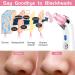 Blackhead Remover Pore Vacuum Facial Pore Cleaner Electric Acne Comedone Whitehead Extractor Tool with 5 Suction Power 4 Probes Blackhead Remover Suction for Women & Men (Pink) - Buy Online on GoSupps.com