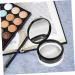 VINTORKY Powder Puff Holder Case with Puff Loose Containers Travel Cosmetic Containers Makeup Puff Pot Black - Buy Online on GoSupps.com
