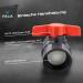 VIALIA PVC Ball Tap 50mm - Double Union Buffer Shut-Off Perfect for Pool & Pond Construction | Durable Adhesive & Screw Connections - Buy Online on GoSupps.com