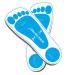 Blue 60 Pairs Premium Disposable Feet Pads for Sunless Tanning - Sole Protector (120 feet) - Buy Online on GoSupps.com