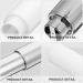 VILLCASE 3pcs Toilet Paper Holder Roller White Replacement Plastic Spring Loaded - Buy Online on GoSupps.com