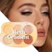  Generisch Face palette 6 colors bronzer brightener dazzling cream long-lasting for women - Buy Online on GoSupps.com