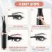 Eyelash Curler with Heating and USB Charging Long-Lasting Design Gentle for Eyelashes Makeup Eyelash Curler Portable Eyelash Curler Eyelash Holder Electric Eyelash Tool Beauty Tools Abs Charge - Buy Online on GoSupps.com