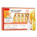 Vitamin C Serum for Face Concentrated Ampoules Vit C Serum Anti Ageing & Anti Wrinkle Serum Brightening Serum for Dull Tired Skin Powerful Antioxidant Protection face serum 7x2ml Ampoule Serum