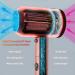 SHRATE 1875W Folding Ionic Hair Dryer with Magnetic Nozzles and Diffuser - Powerful, Lightweight, Quiet, Rose Gold - Ideal for Fast Drying - For Women and Men - Buy Online on GoSupps.com