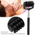 Back Massage TeleskoProll Device - Portable Massage Stick for Body Relief | Ideal for Men & Women - Comfort & Care in Black - Buy Online on GoSupps.com