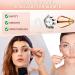 2 in 1 Eyebrow Trimmer & Facial Hair Removal for Women USB Rechargeable, Painless Razor with LED Light for Face, Lips, Nose & Body - Buy Online on GoSupps.com