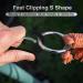 10 PCS Mini Aluminum Carabiner Clips with Key Rings - Ideal for Camping, Traveling, Hiking - D Shape Locking Keychain for Outdoor Adventures - Buy Online on GoSupps.com