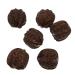 Fomiyes 6st Health Ball Elegant Fingerle Mini-Stasche H lzern Ornament Massageball Hand massager wooden handicraft handball accessories handball handicrafts massage globe