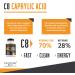 Intentionally Bare Organic MCT Oil Capsules - Keto Paleo Low Carb 70% C8-30% C10 Great for Travel - 100% MCT Oil Unflavored 1000mg per capsule - 200 Capsules 200 count (Pack of 1) - Buy Online on GoSupps.com