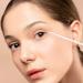 Dming 200 Pieces Disposable Micro Brush Applicator for Eyelash Extension & Makeup - Mini Cotton Swab Brushes (White) - Buy Online on GoSupps.com