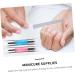 minkissy 9 Sets Double Head Double-End Nail Art Stamper die Colored Diamond Stamp Decorative Items Template Sticker Seal DIY Nail Stamper Nail Stickers Nail Stencils Tool 12x4cmx3pcs As Shownx3pcs - Buy Online on GoSupps.com