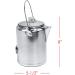 Texsport Aluminum 9 Cup Percolator Coffee Maker | Outdoor Camping Essential - Buy Online on GoSupps.com