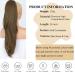 Aikaa Curls 65cm Wavy Curly Ponytail Extension - Synthetic Hair for Women | 8/26# Strain-Free Style - Buy Online on GoSupps.com