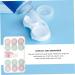Buy Homsfou 6-Sentence Contact Lens Container Set - Transparent Plastic Storage for Improved Care and Organization - Buy Online on GoSupps.com