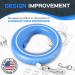 Moestar UFO Retractable Dog Lead | Hands-Free 360 Tangle | 3m/10ft Nylon Leash for Medium Small Dogs Up to 66lbs | Blue - Buy Online on GoSupps.com