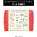 Pinch Provisions Gym Kit - 15 Essential Wellness & Beauty Items | Perfect for Gifts & Gym Bags (Poppy Red - Buy Online on GoSupps.com