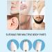 Body Hair Groomer Waterproof Rechargeable MultiHead Shaver Bikini Trimmer Replaceable Cutter Heads Portable Underarm Epilator & Nose Hair Trimmer Eyebrow shaving set Full body - Buy Online on GoSupps.com