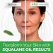 Buy 100% Pure Organic Squalane Oil for Face - Vegan Hydrating Moisturizer - Natural Non-comedogenic Facial Oil - International Shipping Available - Buy Online on GoSupps.com
