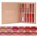  JPSDOWS Non-stick lipsticks - Pack of 12 quick-drying long-lasting lip stains | Working Students Lipstick with multiple colors for home shopping and everyday wear - Buy Online on GoSupps.com