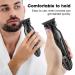 KEMEI 2269 Hair Clippers Men Professional T Blade Zero Gap Trimmer Electric Barber Trimmer Cordless Hair Clippers Rechargeable Beard Trimmer with LED Display - Buy Online on GoSupps.com
