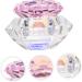 Beavorty 1pc nail art crystal cup manicure care tools nail powder mixing cups containers with lids nail dappen dish clear nail polish nail art cups hexagon cup crystal art glass Variety 7.5x6cm Pink - Buy Online on GoSupps.com