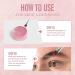 PERMANIA Lash Lift Balm Glue - 0.35oz/10g Strong Viscosity Adhesive for Lash Perm Kit (Rose) - Buy Online on GoSupps.com