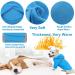 Buy Hualisiji Big Dog Hoodie - Warm & Lightweight Sweatshirt Soft Texture Easy Wear 3XL Blue & Gray - Perfect for Large Dogs - Buy Online on GoSupps.com
