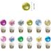 CLLRYBO 24-Piece Disco Cupcake Toppers - Perfect Party & Wedding Decorations - Buy Online on GoSupps.com
