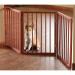 Folding Wood Pet Gate- 3 Sections