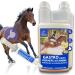 Emma Bier yeast horse 1l + 30ml paste plus B -vitamine Biotin horse zinc selenium horse - intestinal bacteria for intestinal treatment - shiny fur skin digestion & intestinal flora structure - probiotics horse - intestinal renovation