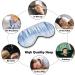 LynaRei Winter Landscape Sleep Mask - Adjustable Super-Smooth Blindfold for Men & Women - Perfect for Travel and Nap Style - Buy Online on GoSupps.com