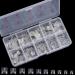 500pcs Short Square Artificial Nails Transparent with Box 10 Sizes A-short square-transparent