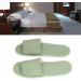 Jenngaoo 20 Couples Disposable Slippers - Breathable Soft Linen Hotel & Spa Slippers Open/Closed Toes 30cm (B-Green) - Buy Online on GoSupps.com