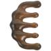 Nolitoy massage comb made of wood-Breistzahn-headscarf massage device-wood brush-Shampoo head skin massage device-wet and dry scalp brush-against dandruff