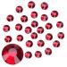 Jollin Rhinestones Glass Flat Back for Adhesive Fixing Dark Siam ss20 576pcs Dark Siam ss20 576pcs