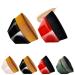 2/4 Pcs Cepillo De Maquillaje Con Tapa Plana - Brochas Para Base De Maquillaje Flat Top Foundation Brush Momma Brush Makeup Foundation Makeup Brush for Women (Black & Red)