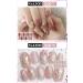 NAITOKI Nail Art Stickers - Self-Adhesive Fashion Manicure Film & Tickers for Beautiful DIY Nail Decorations - B-08 - Buy Online on GoSupps.com