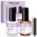 Saviland Nail Prep Dehydrate and Acid-free Primer Fast Air Dry Long-Lasting Superior Bonding Nail Prep Set for Gel Nail Polish Acrylic Powder etc Nail Prep Dehydrate and Primer 01