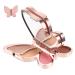 SKISUNO Shimmer Blush 1pc Sequin Beauty Accessory Supply Girl Multi-functional Makeup Foundation Cosmetic Blusher Cheek 1 count (Pack of 1) As Shown 4
